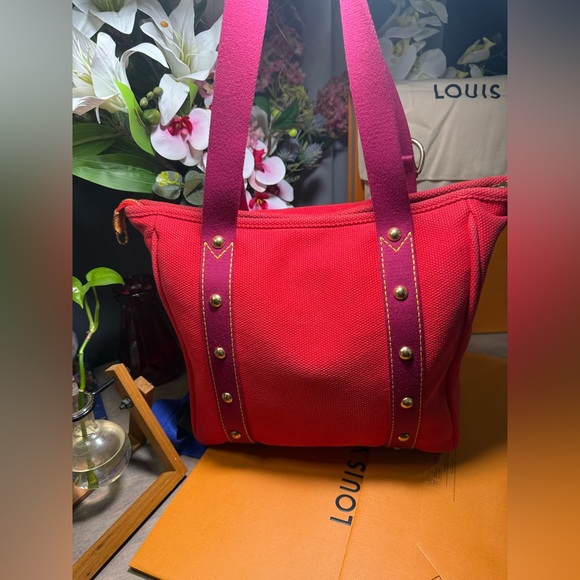 ❌SOLD❌Authentic Limited edition line 2005 LV Anigua Cabas MM Tote Bag. - Picture 7 of 15